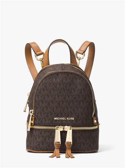 michael kors mini backpack purse.